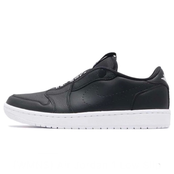 Women’s Air Jordan 1 Low Slip in Black size 6.5 - Picture 1 of 11